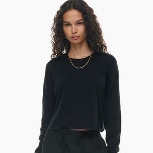 Tna Waffle Crew Boxy Longsleeve